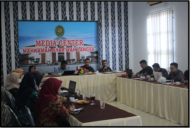 MS. Langsa Gelar Rapat Koordinasi Bulanan dan Sosialisasi Hasil Rakor MS. Aceh