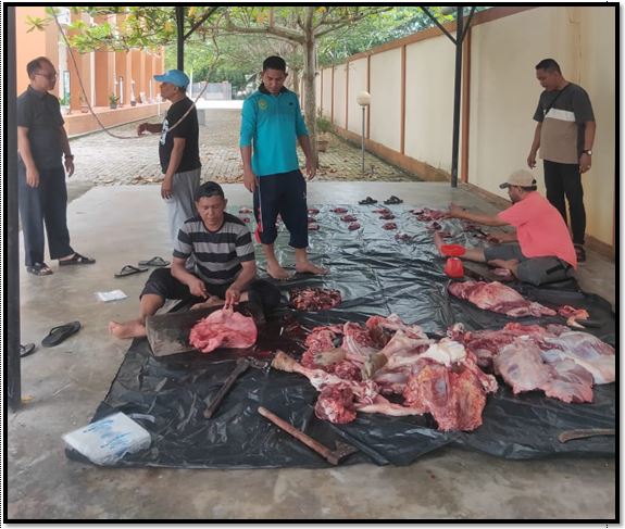 Pelaksanaan Ibadah Qurban Idul Adha 1446 H / 2025 M Di Mahkamah Syar’iyah Langsa