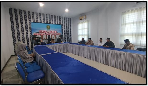 Hakim MS Langsa Mengikuti Bimbingan Teknis Hakim Mahkamah Syar’iyah Se-Aceh