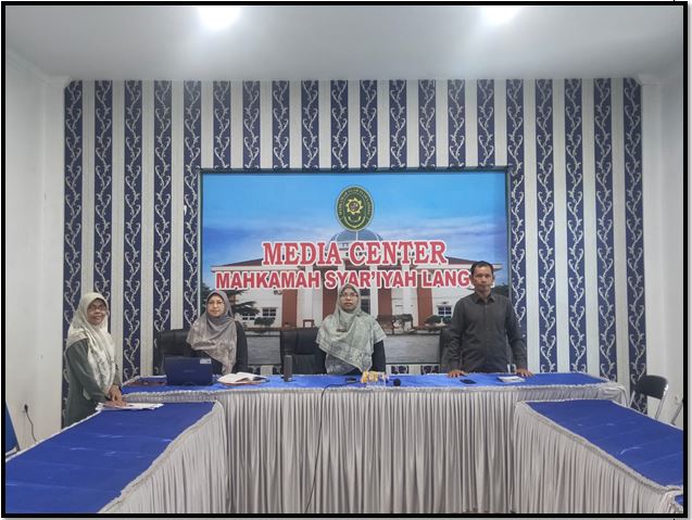Briefing Pagi PTSP Oleh Panitera Muda Hukum Mahkamah Syar’iyah Langsa
