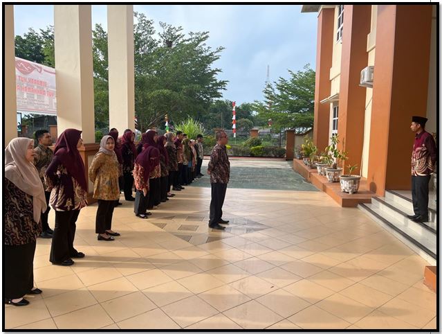 Ketua MS Langsa Hadiri Pengukuhan Pasukan Pengibar Bendera Merah Putih Tahun 2025