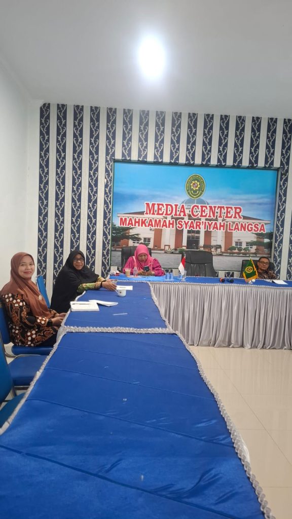MS Langsa Mengikuti Pengarahan Mentor Evaluasi Seminar Aktualisasi Pada Pelatihan Dasar CPNS Gelombang II s.d VII