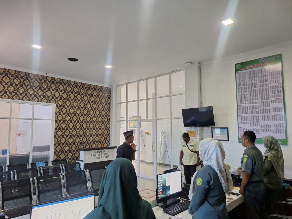 Sidang Diluar Gedung MS Langsa Digelar di Kantor Kecamatan Langsa Lama