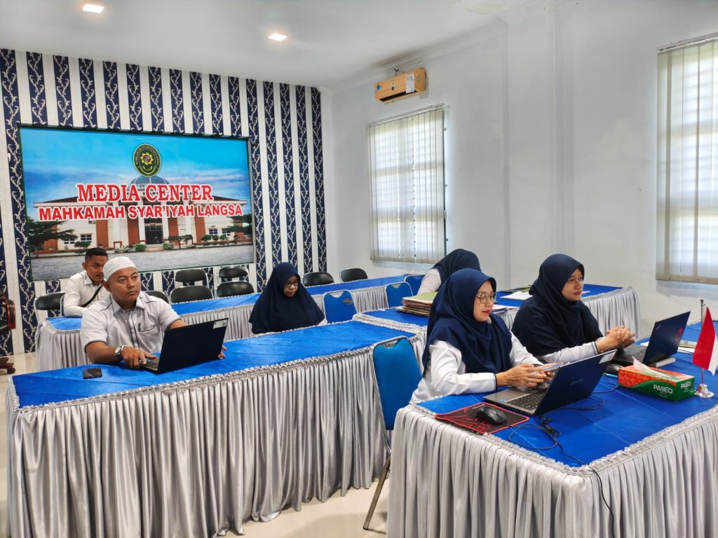 Mahkamah Syar’iyah Langsa Terima Kunjungan PT. Jala Lintas Media