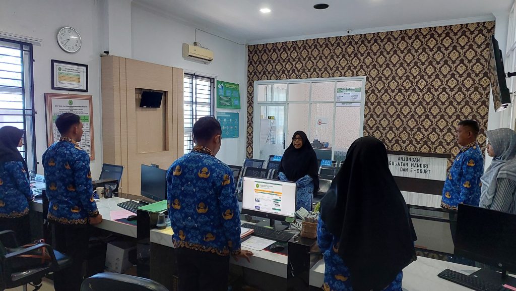 Layanan Sidang Keliling Mahkamah Syar’iyah Langsa di Kantor Kecamatan Langsa Lama