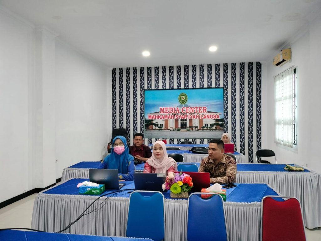 Mahkamah Syar’iyah Langsa Hadiri Focus Group Discussion (FGD) di IAIN Langsa