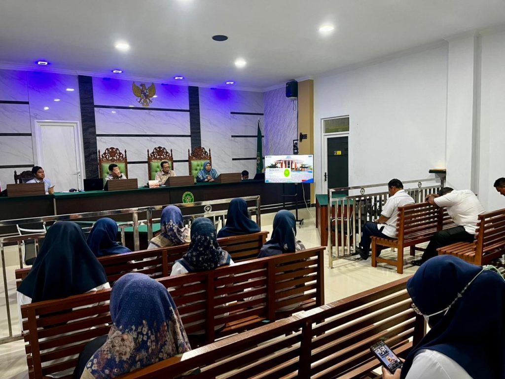 Sidang Diluar Gedung MS Langsa Digelar di Kantor Kecamatan Langsa Baro