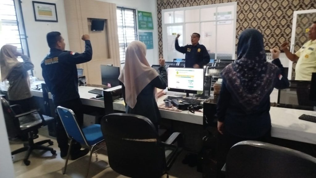 Silaturahmi Mahkamah Syar’iyah Langsa Ke Kantor Kementrian Agama Kota Langsa