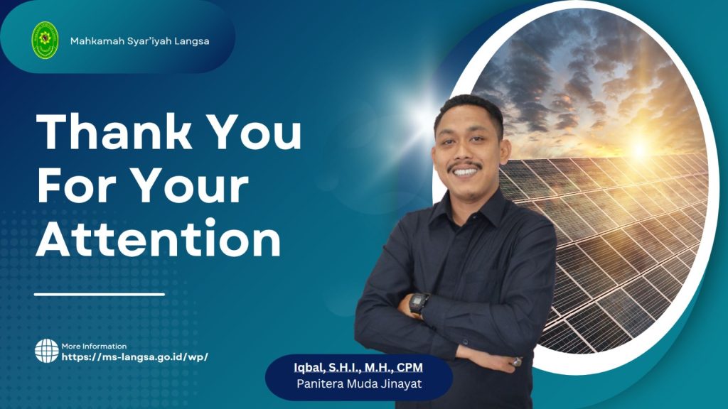 Panitera Muda Jinayah MS Langsa Menjadi Narasumber Pada Seminar Produk Digital Di IAIN Langsa
