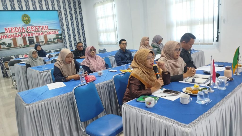 Optimalkan Pelaporan Pajak, Operator Keuangan MS Langsa Ikuti Sosialisasi Coretax PPh 21