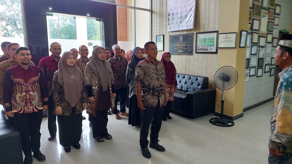 Awali Tahun 2026, Mahkamah Syar’iyah Langsa Gelar Apel Senin Pagi dengan Semangat