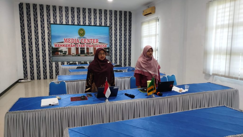 Tingkatkan Profesionalisme, Mahkamah Syar'iyah Langsa Ikuti PERISAI Episode 14: Bedah Hukum Pembuktian KUHAP Baru