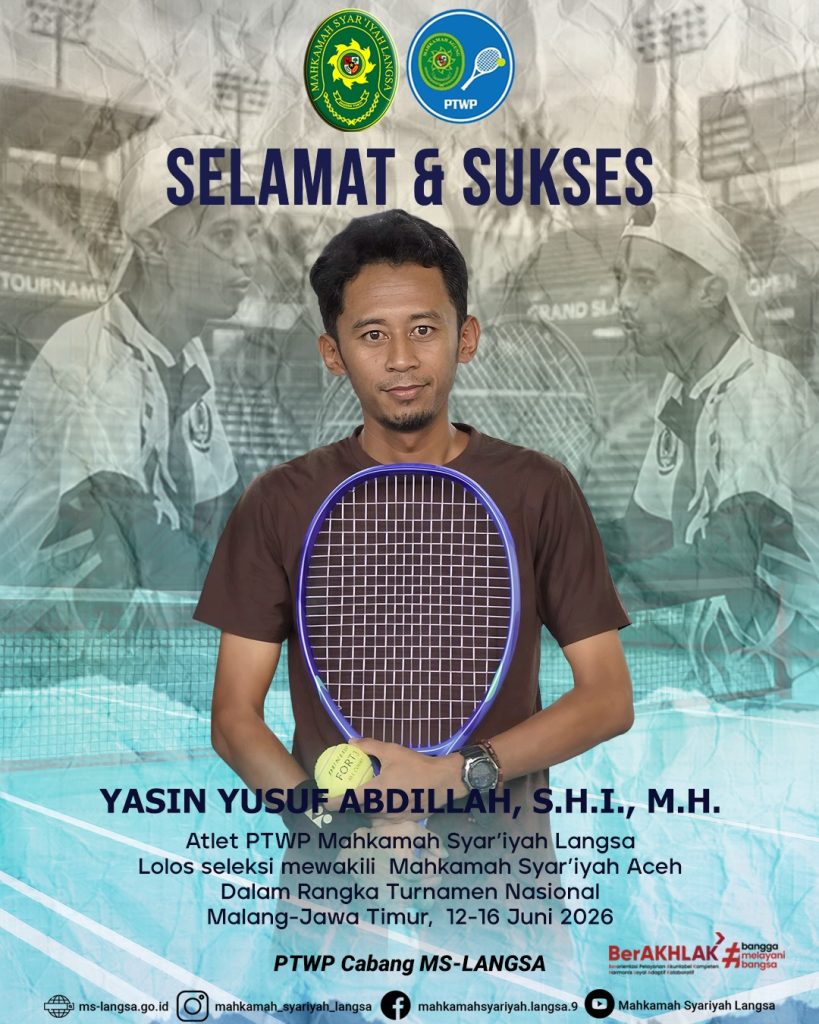 Mahkamah Syar’iyah Langsa Raih 4 (Empat) Penghargaan di Triwulan I Tahun 2026