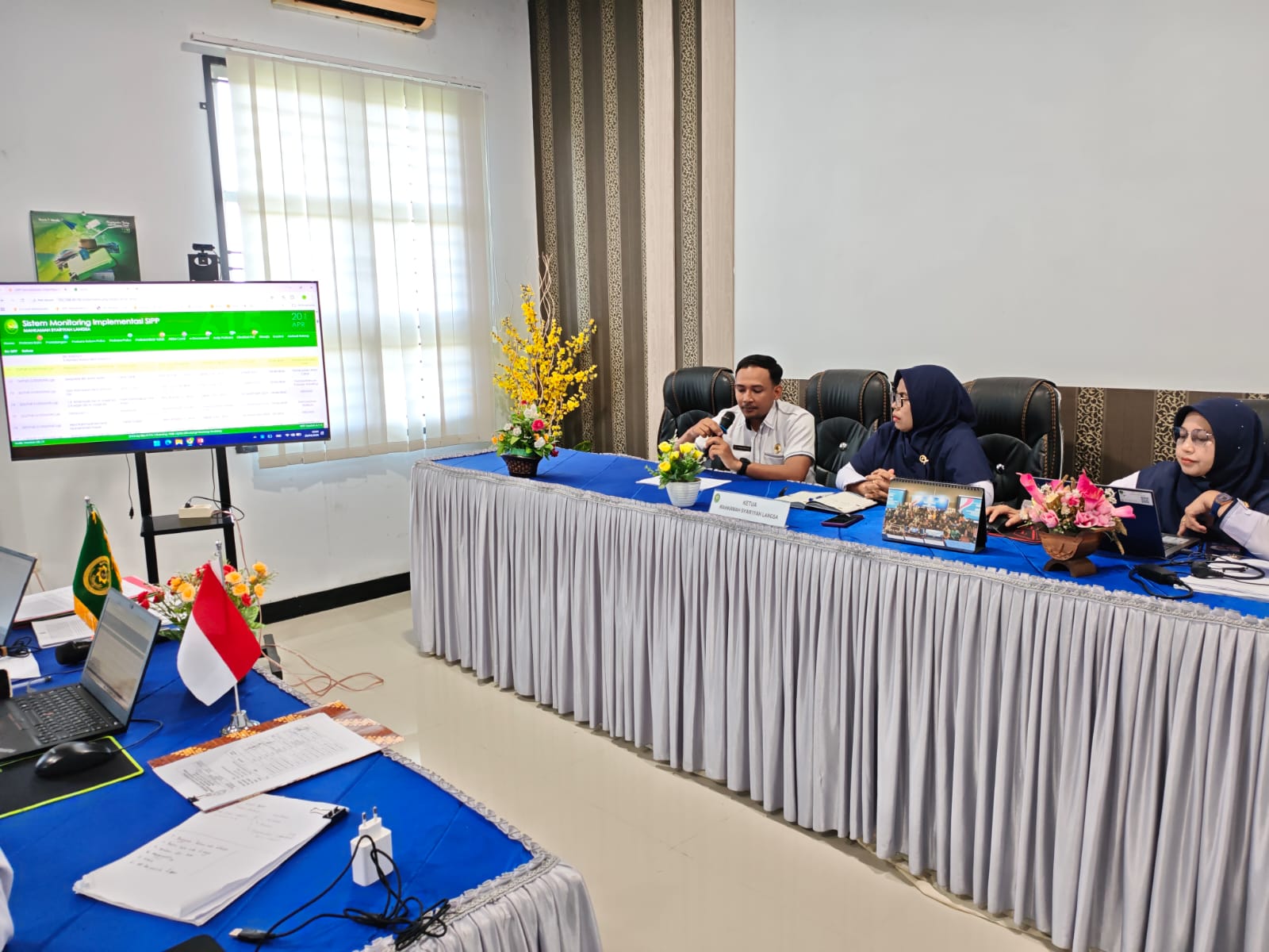 Tingkatkan Kinerja Layanan, MS Langsa Gelar Rapat Koordinasi Bidang Kepaniteraan