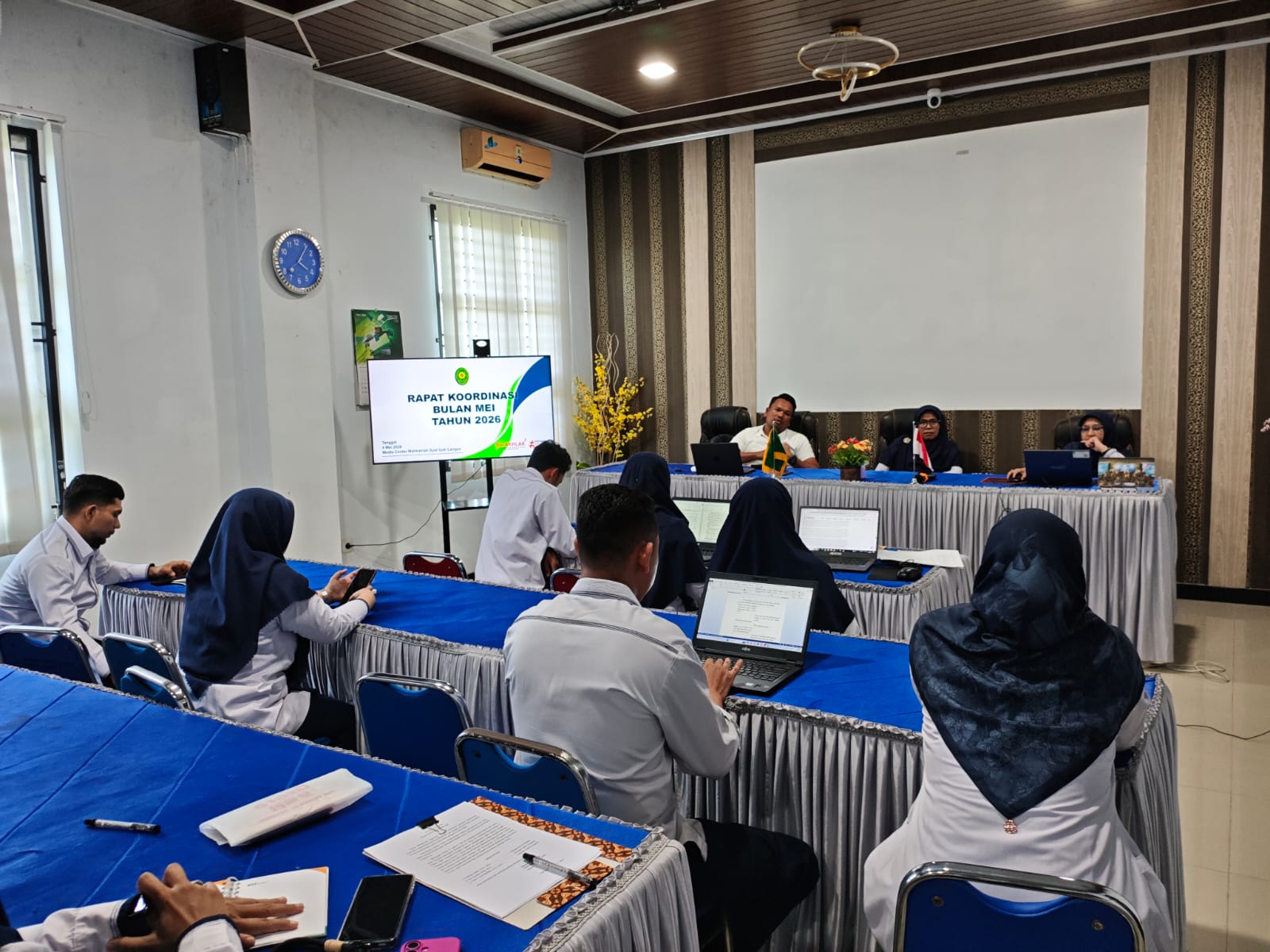 MS Langsa Gelar Rapat Koordinasi Bulan Mei dan Sosialisasi Hasil Pembinaan MS Aceh