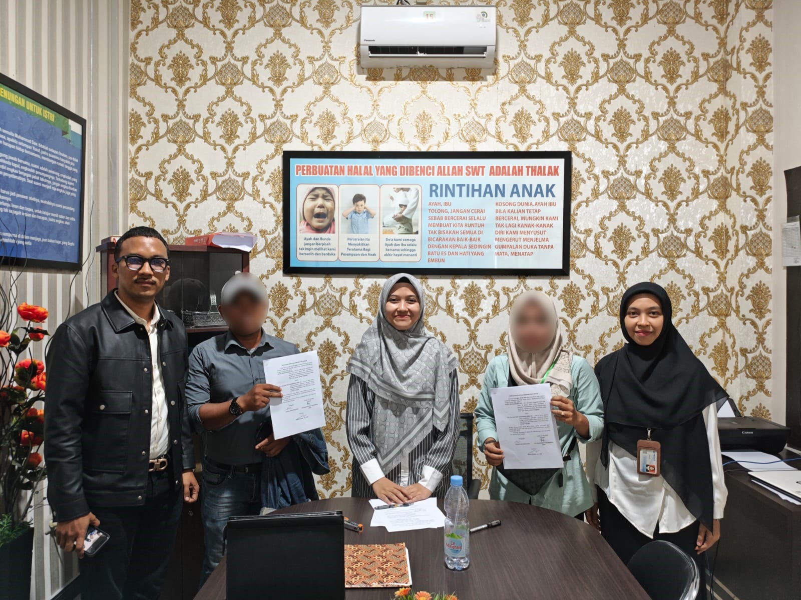 Mediator Non Hakim Mahkamah Syar’iyah Langsa Berhasil Menyelesaikan Perkara Gugatan Harta Bersama dengan Damai