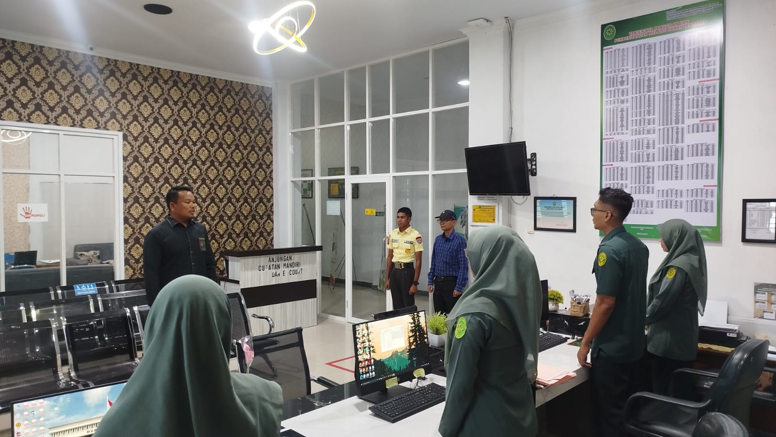 Tingkatkan Kompetensi, Hakim MS Langsa Ikuti Bimtek Lanjutan Pengawasan dan Pengaduan di MS Aceh