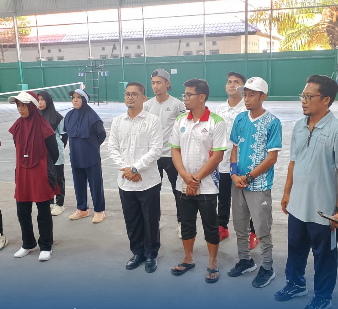 Persiapan Maksimal, Atlet Tenis PTWP MS Langsa Ikuti TC di MS Aceh Menuju Piala KMA Malang 2026