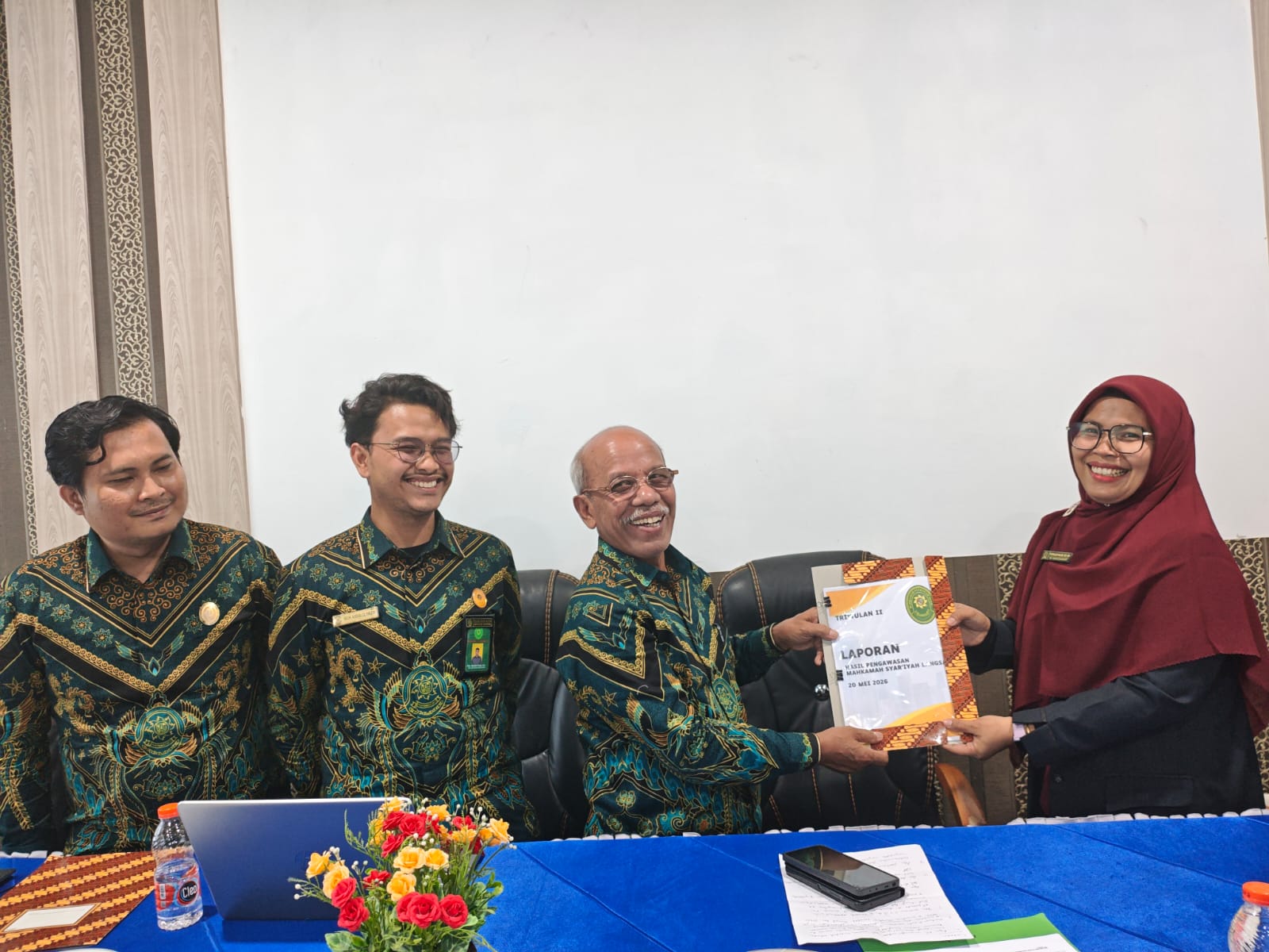 Optimalisasi Kinerja, MS Langsa Ikuti Pembinaan dan Pengawasan Tim Hatiwasda Korwil IV