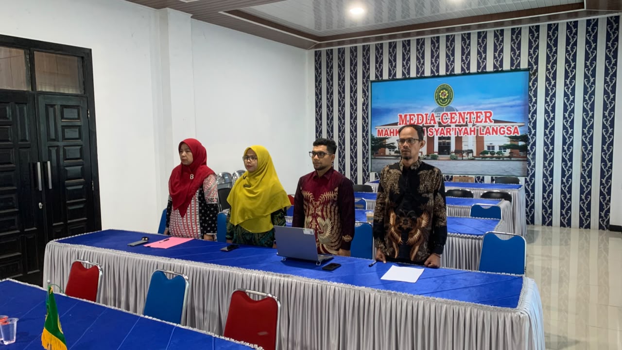 Ketua MS Langsa Hadiri Rapat TPID dan TP2DD untuk Akselerasi Ekonomi Daerah