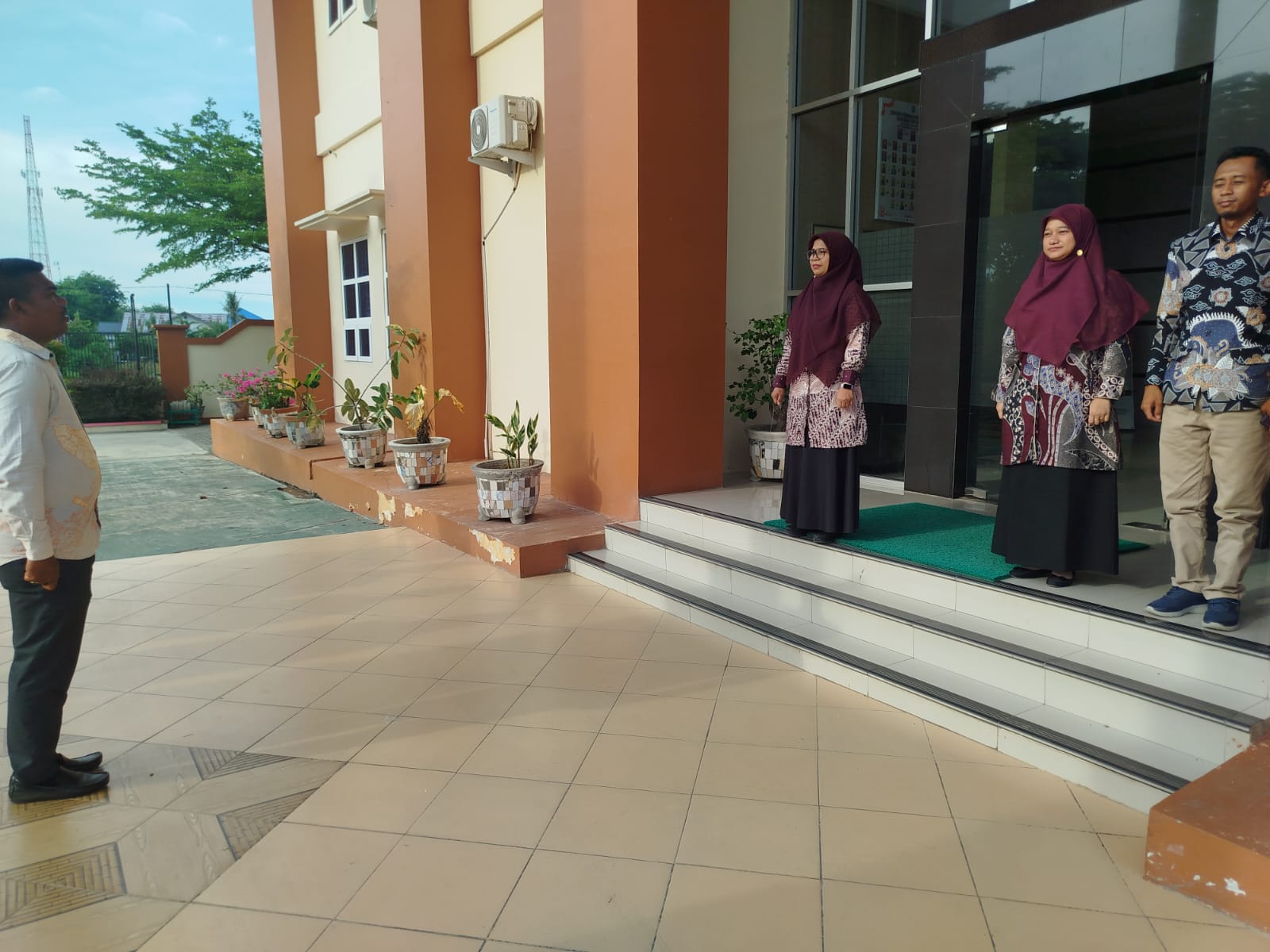 Ketua MS Langsa Pimpin Apel Sore Akhir Pekan