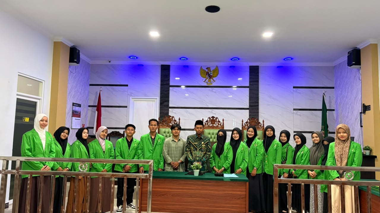 Menggali Ilmu Praktis Peradilan, Mahasiswa Hukum Keluarga Islam IAIN Langsa Praktik Observasi di Mahkamah Syar'iyah Langsa