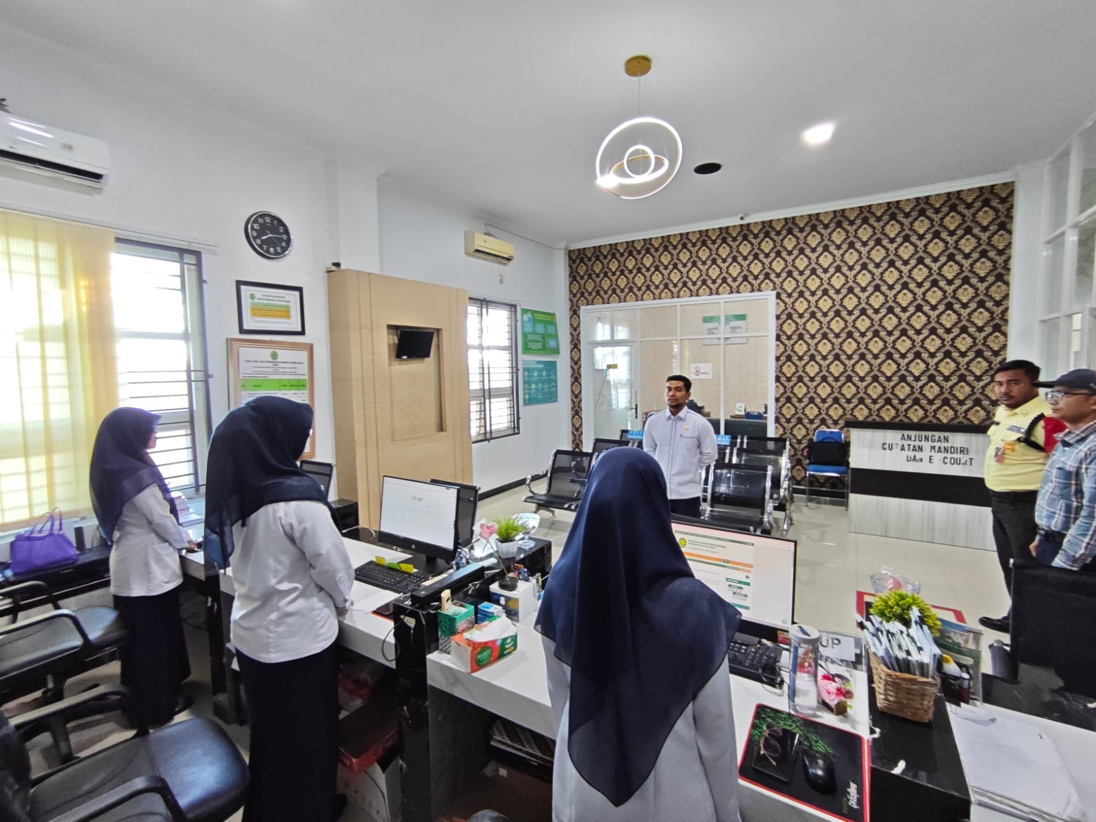 Pelaksanaan Apel Senin Pagi Pada Mahkamah Syar’iyah Langsa