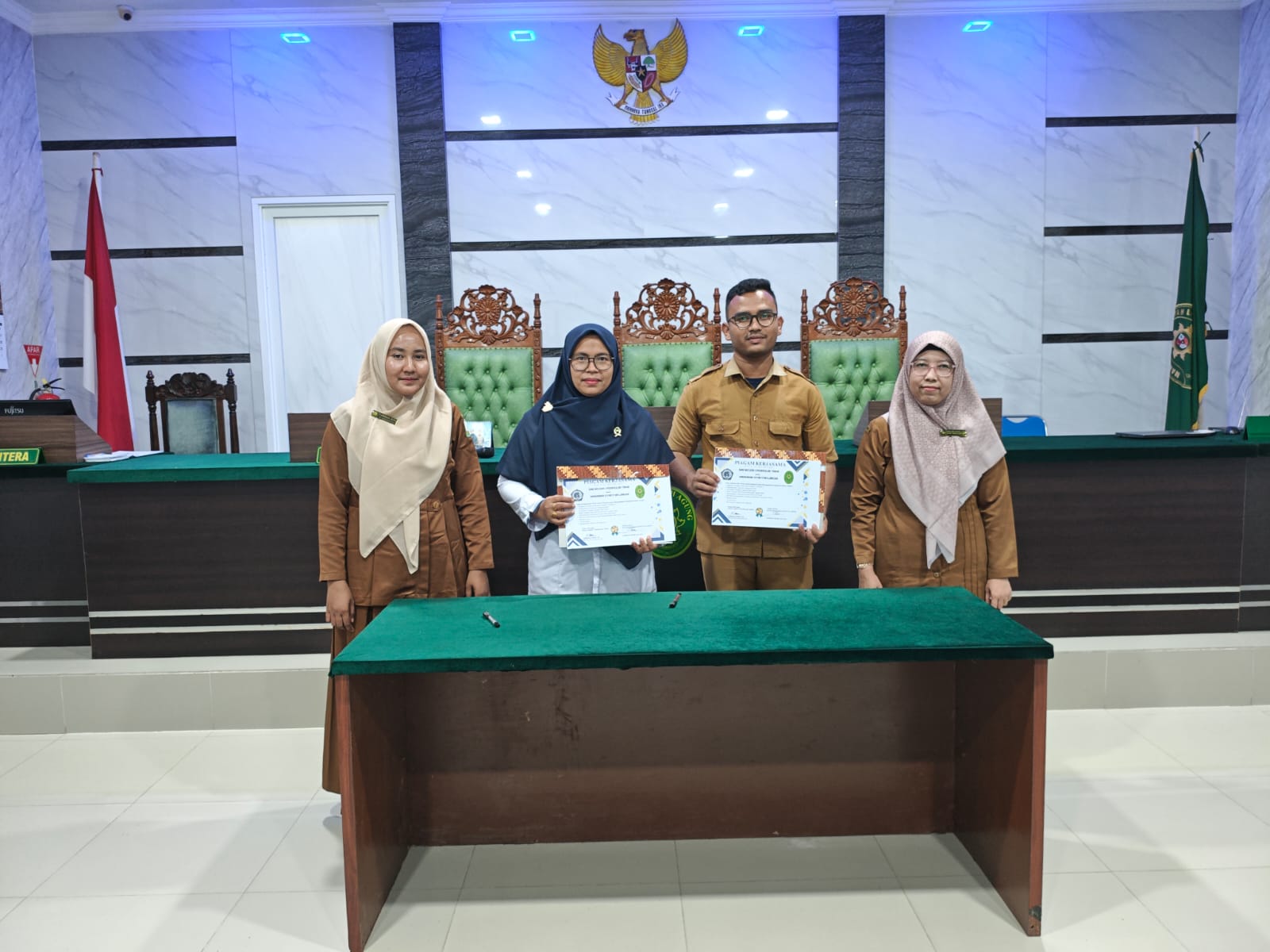 Optimalkan Pelayanan, Ketua MS Langsa Pimpin Rapat Tindak Lanjut Perubahan Jadwal Sidang dan Majelis Hakim Semester II