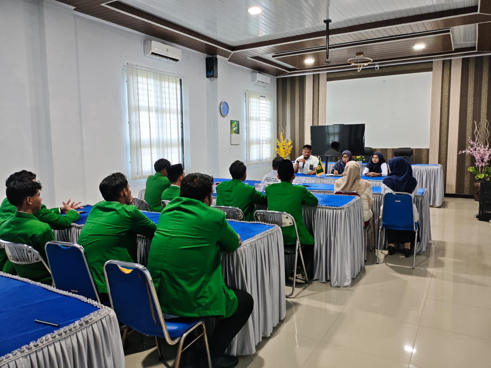 Mahkamah Syar’iyah Langsa Terima 8 Mahasiswa Magang Institut Jam'iyah Mahmudiyah Langkat