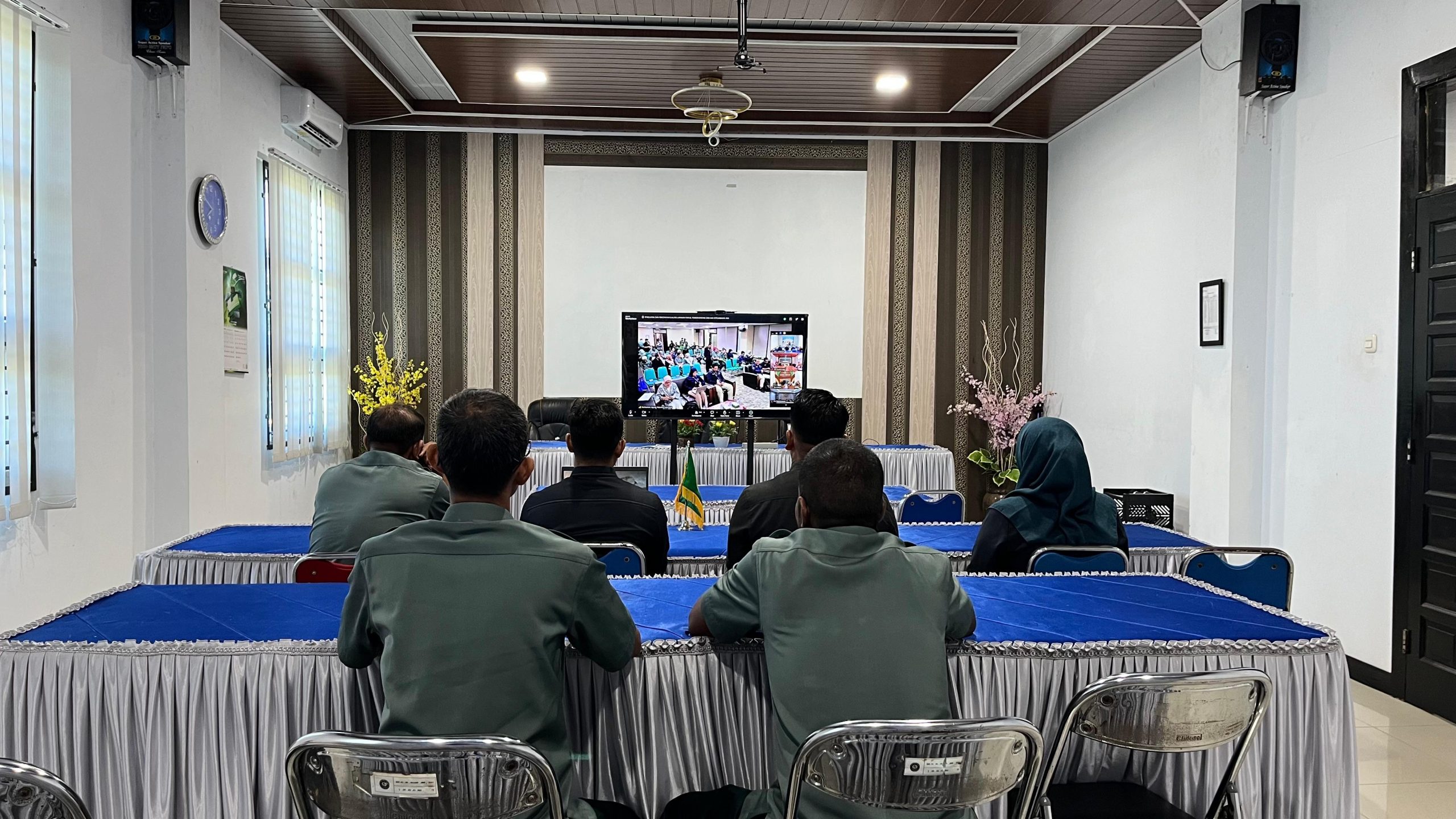 Tingkatkan Kualitas Tata Kelola Kepegawaian, MS Langsa Ikuti Sosialisasi Penguatan Layanan ASN Secara Daring