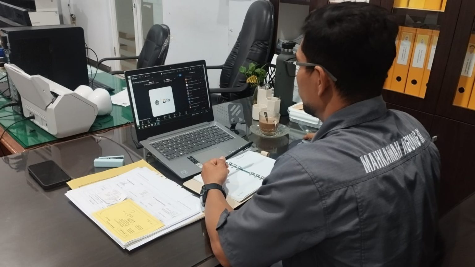 Perwakilan MS Langsa ikuti sosialisasi hybrid Kanwil DJP Aceh