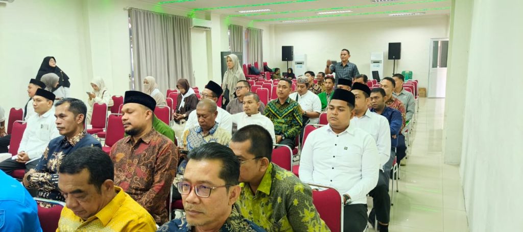 Wakili Pimpinan, Panmud Jinayat Mahkamah Syar’iyah Langsa Hadiri Pelantikan Pengurus Pusat KOPAZKA