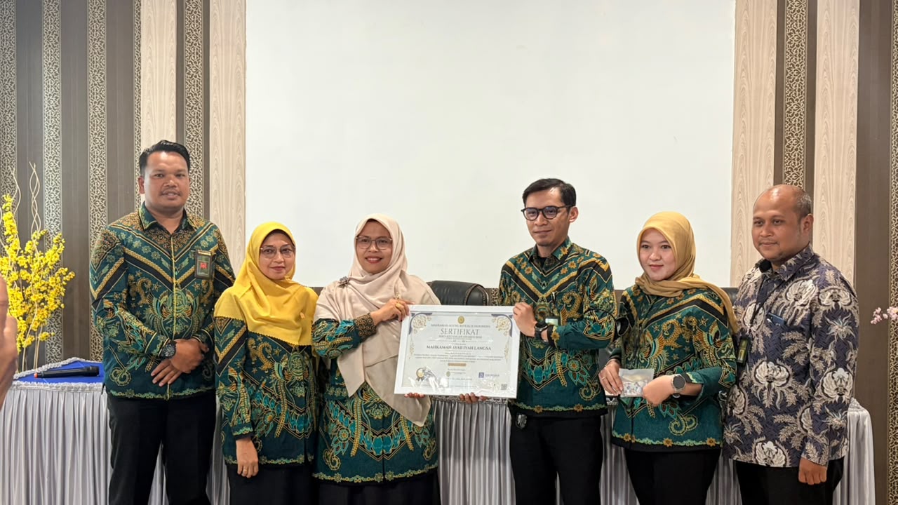 Apresiasi Tata Kelola Keuangan, Biro Keuangan MA RI Kunjungi MS Langsa Serahkan Penghargaan IKPA 2026