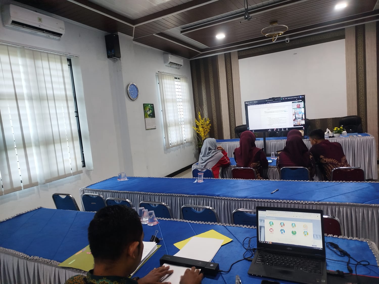 MS Langsa Ikuti Sosialisasi Pembaruan Aplikasi Pendukung SIPP (APS) Versi 4.0.5 Secara Daring
