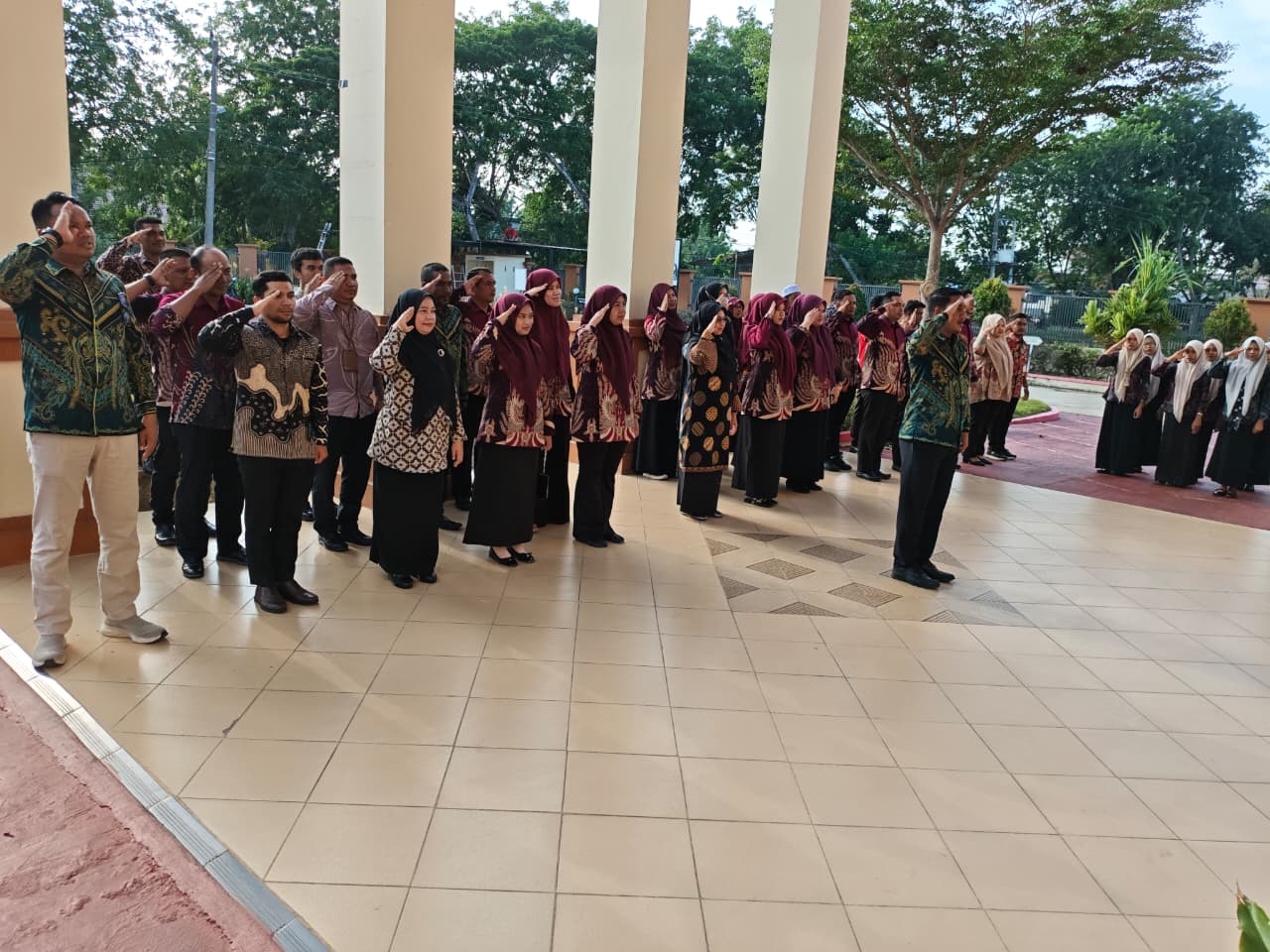 Pererat Silaturahmi, PN Langsa dan MS Langsa Gelar Pertandingan Persahabatan Meriahkan HUT RI dan HUT MA RI ke-81