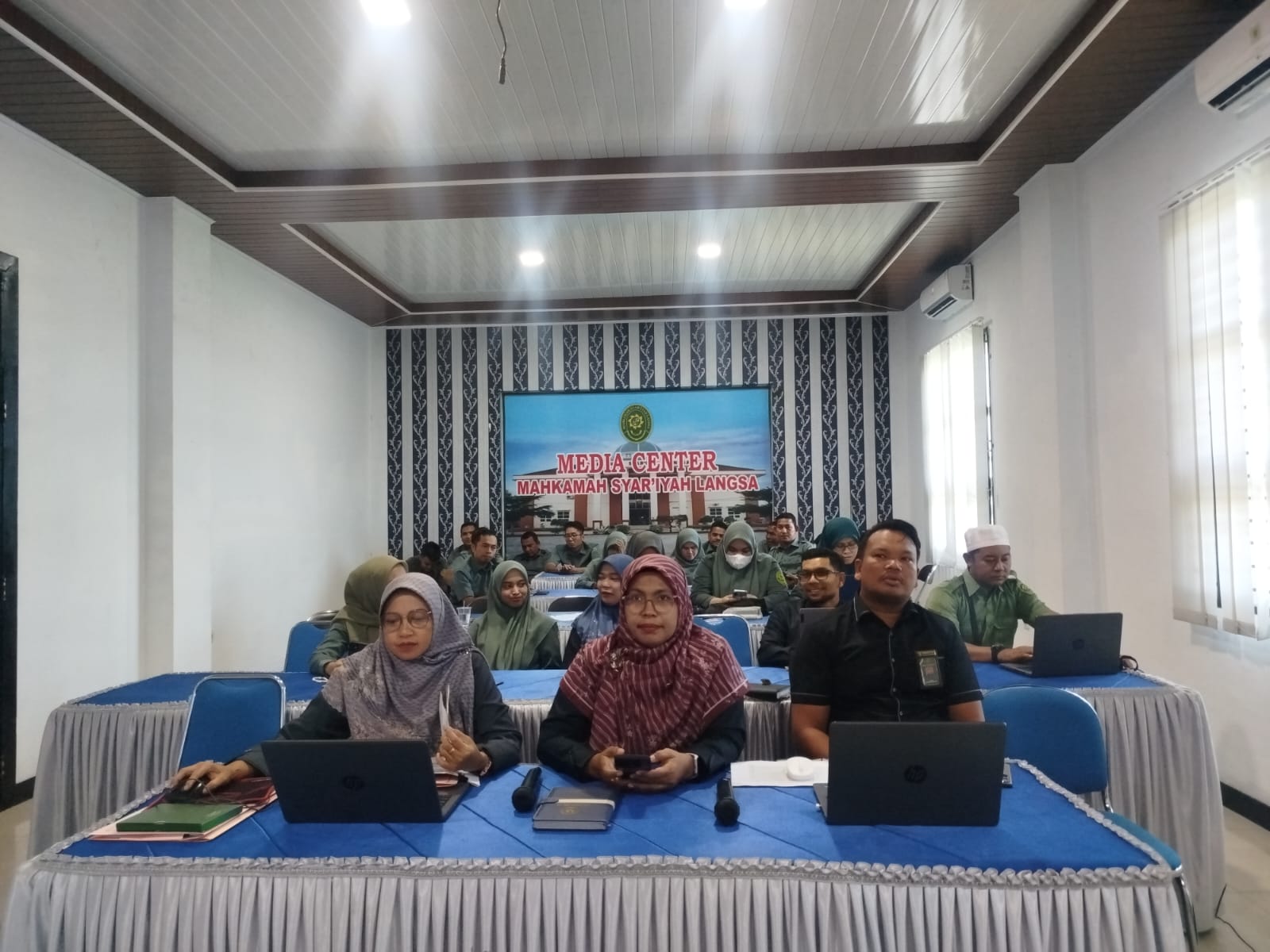 MS Langsa Ikuti Pengawasan dan Pembinaan Triwulan III Tahun 2026 Secara Daring melalui E-Binwas