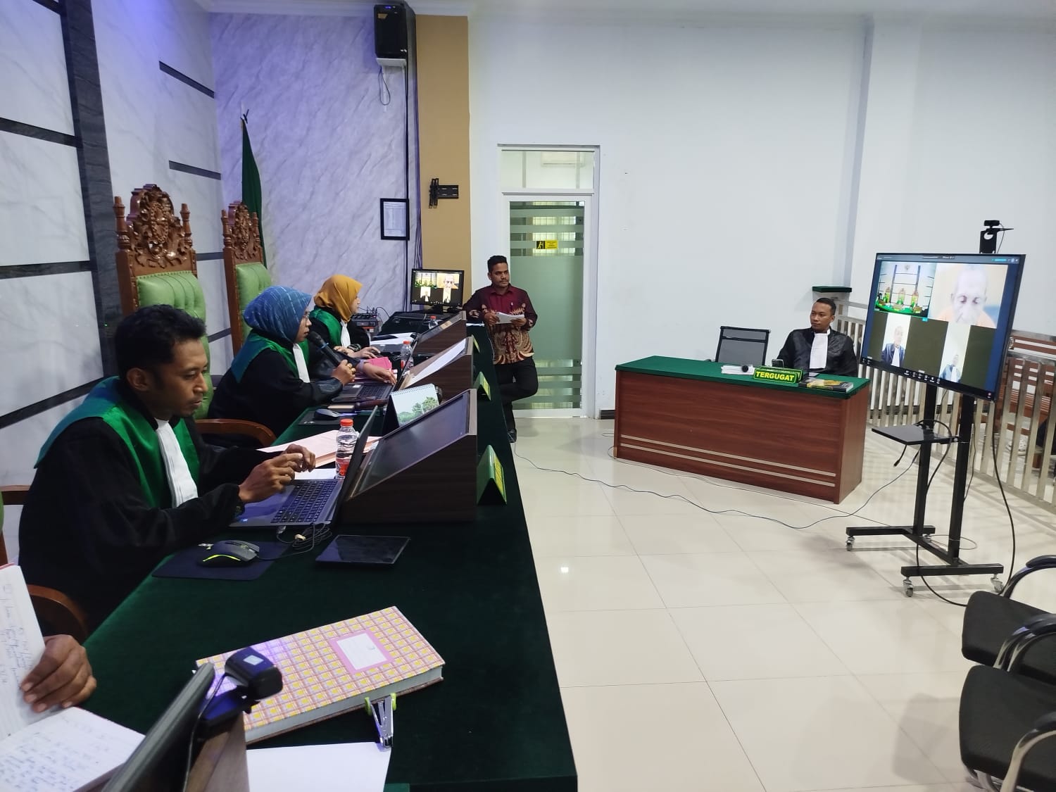 Tiga Perkara Jinayat Asusila, MS Langsa Jatuhkan Hukuman Cambuk dan Penjara