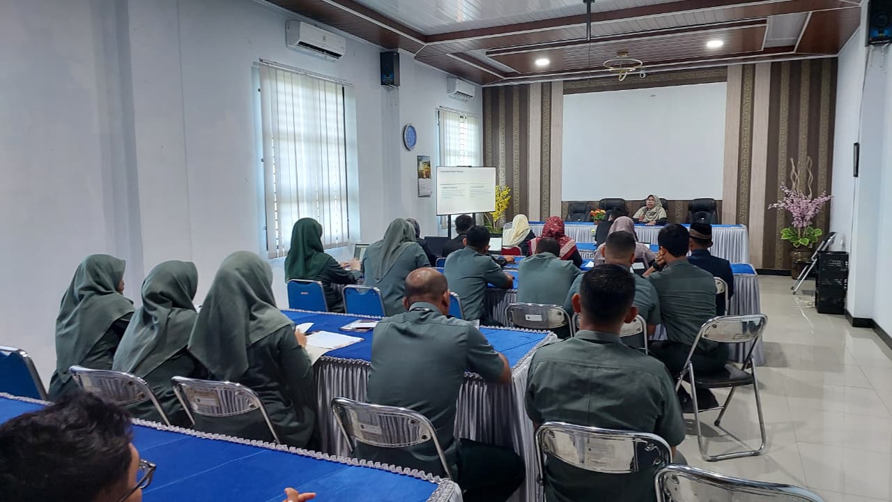 Perkokoh Integritas dan Wibawa Lembaga, Ketua MS Langsa Gelar Pembinaan Seluruh Aparatur