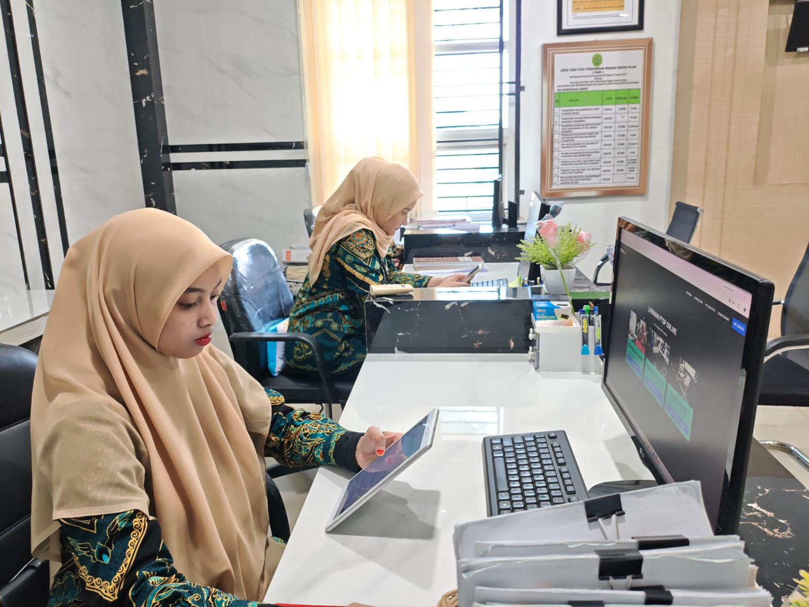 Etalase Peradilan Harus Bersih, Panitera Pengganti MS Aceh Kawal Kualitas Layanan PTSP MS Langsa