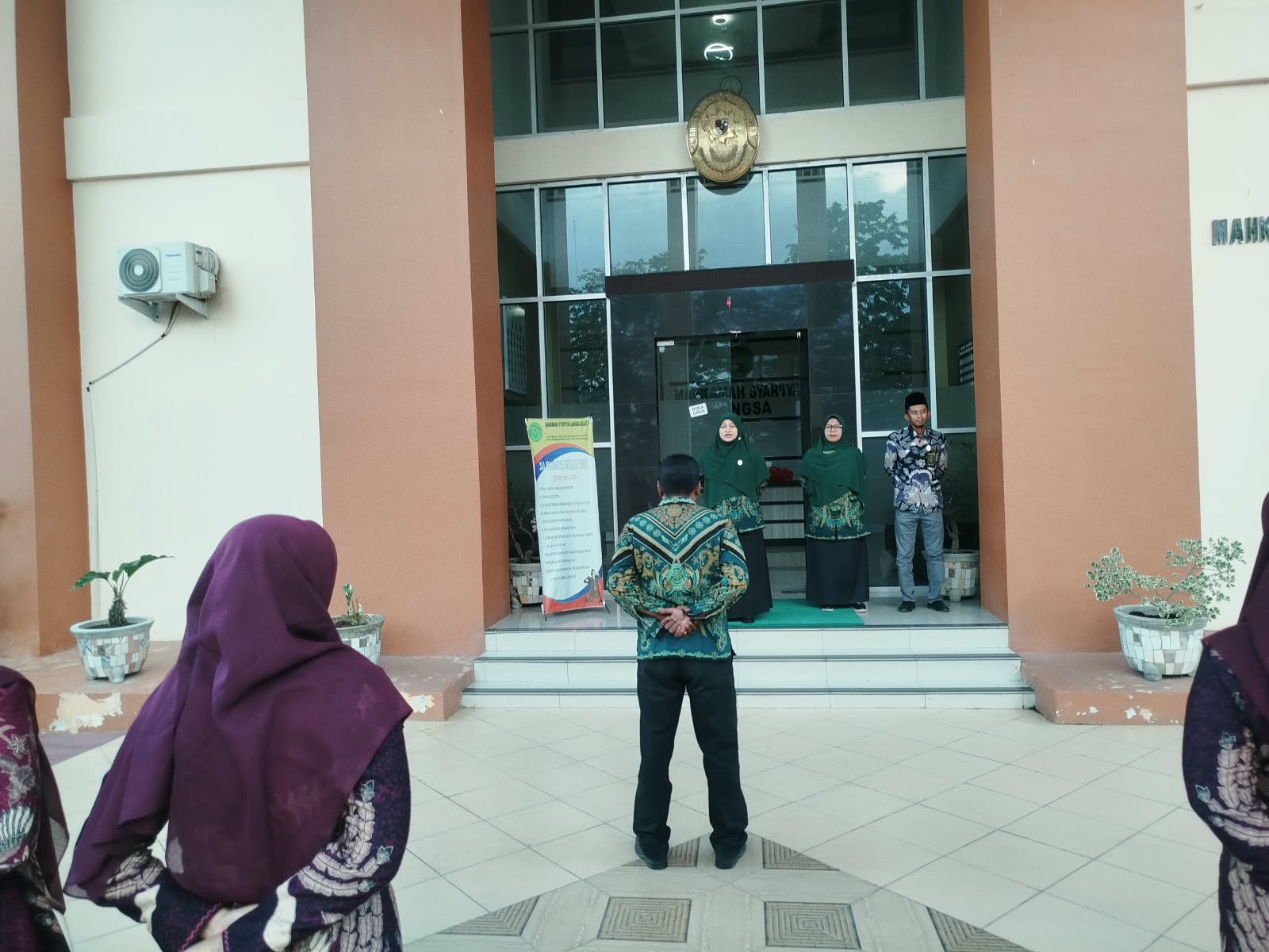 Mahkamah Syar'iyah Langsa Ikuti Monitoring dan Evaluasi Aplikasi Kinsatker Secara Daring