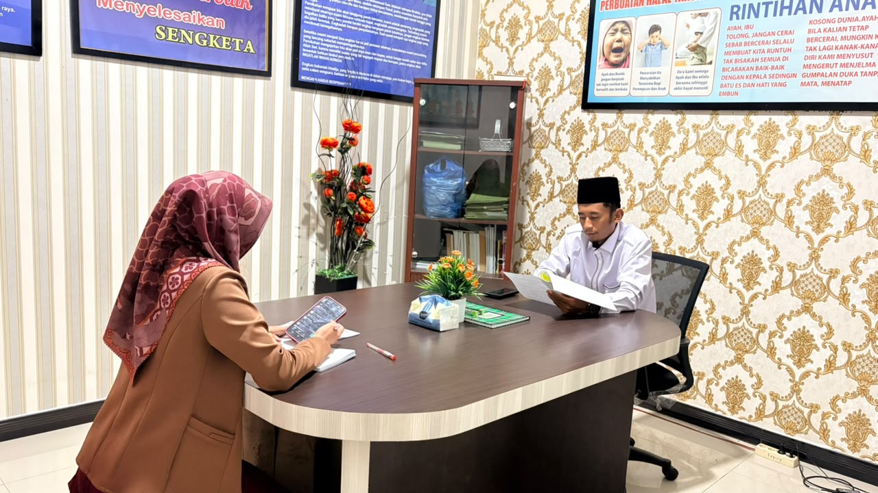 Ruang Mediasi MS Langsa Kembali Saksi Keberhasilan Damai Sebagian Perkara Cerai Gugat